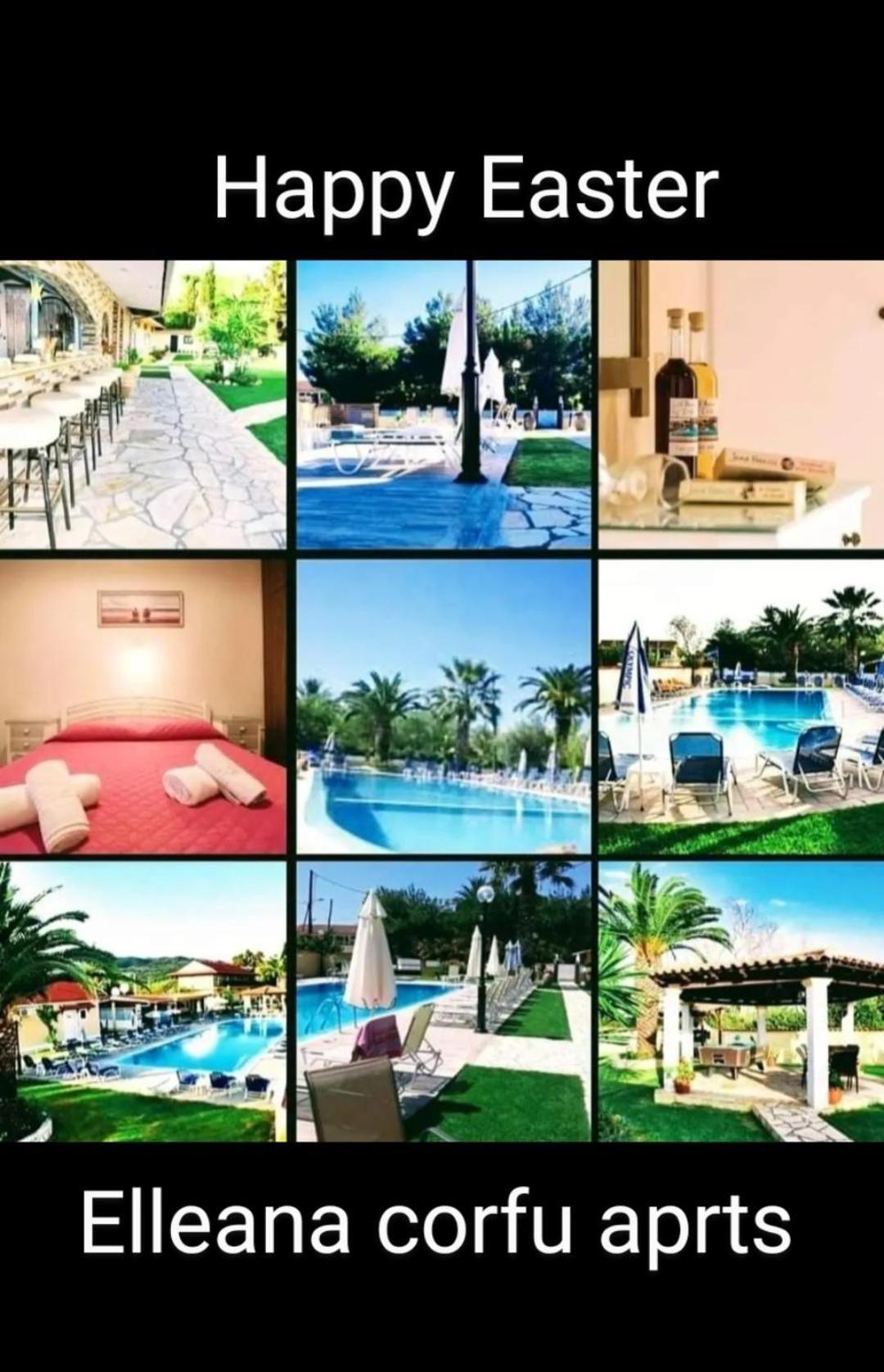 Appartement Elleana Corfu à Ágios Geórgios Extérieur photo